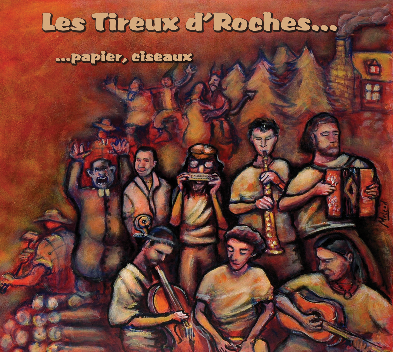 Les Tireux d'Roches: Roche, papier, ciseaux