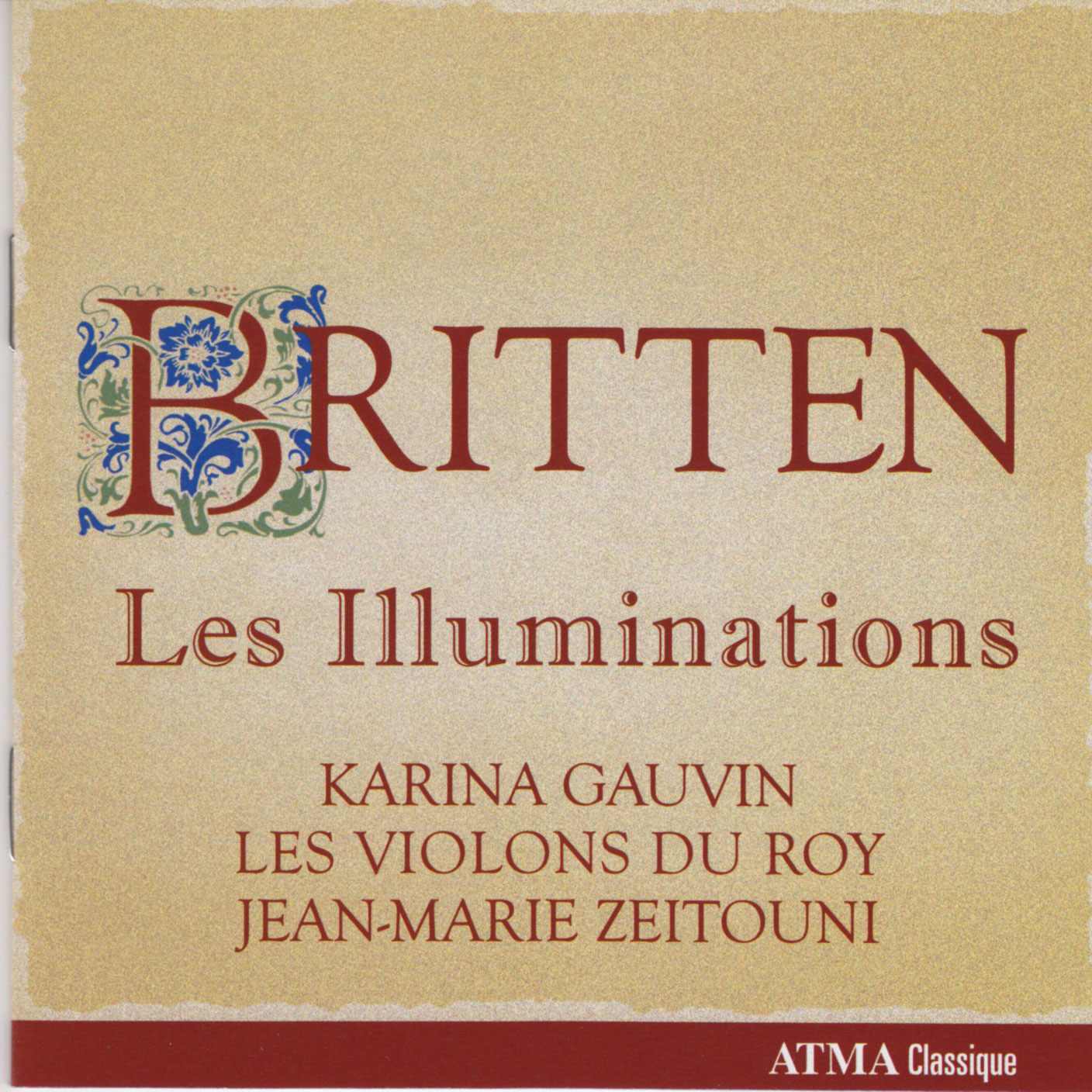 Les Violons du Roy / Karina Gauvin: Britten