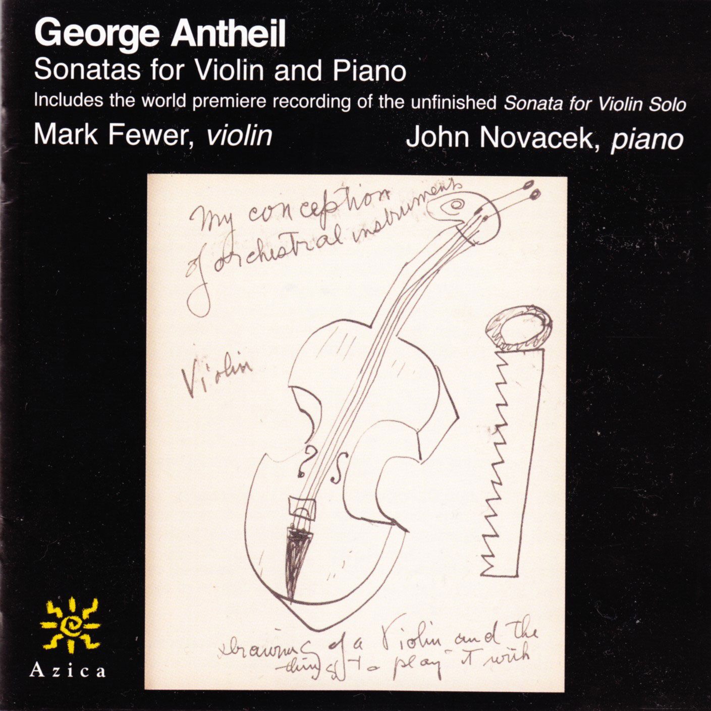 George Antheil: Sonatas for Violin and Piano