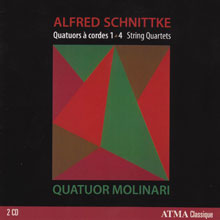 Quatuor Molinari: Alfred Schnittke: Quatuors à cordes 1-4